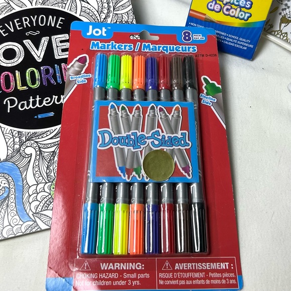 ADULT COLORING BOOK SET #6 - Picture 3 of 15